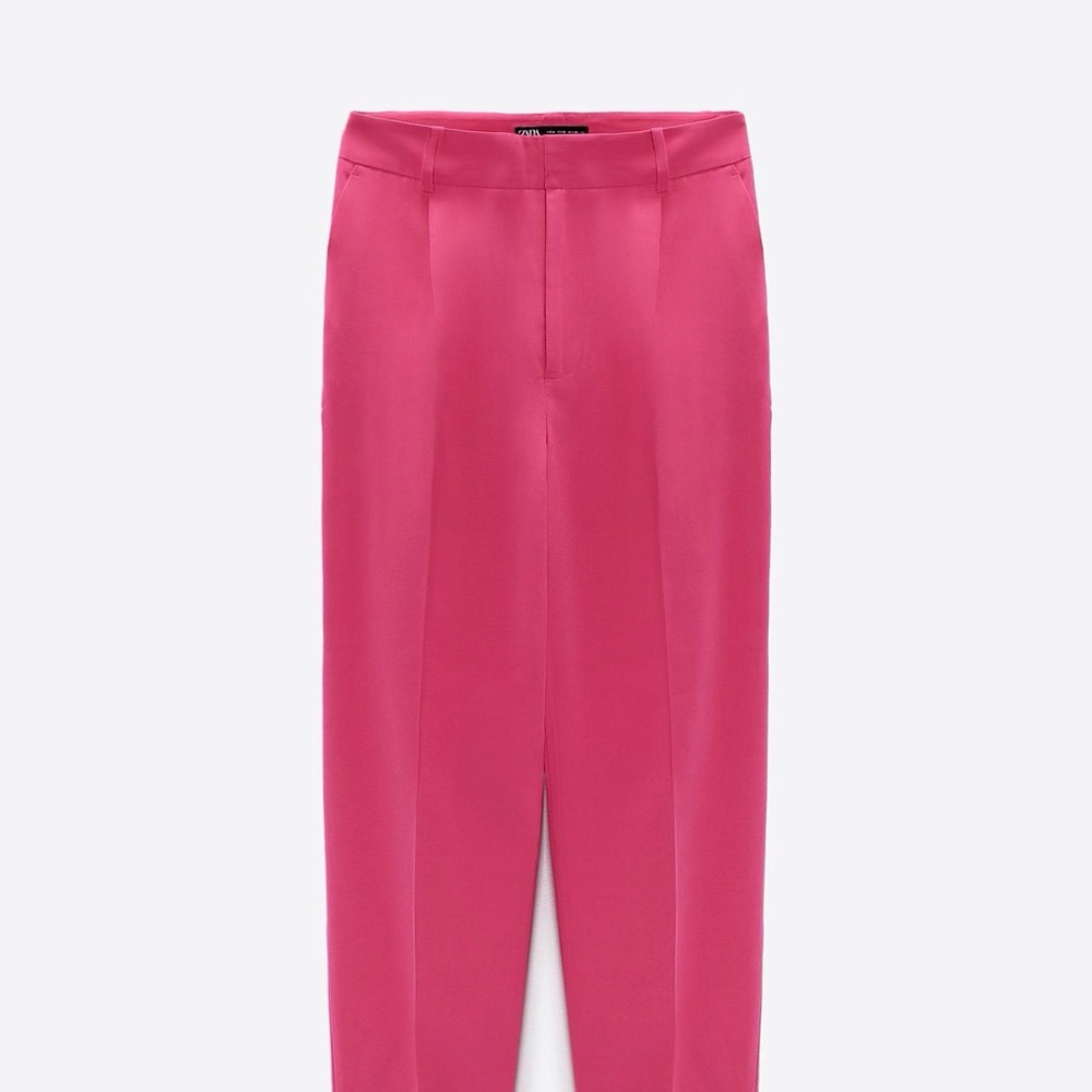 Zara Vibrant Pink Women's Trousers